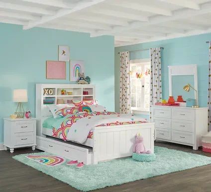 Daybed Rooms, Bookcase Daybed, Full Size Bedroom Sets, Princess Furniture, Cottage Colors, Rooms To Go Kids, Girls Bedroom Sets, Twin Bedroom Sets, Bookcase Bedroom