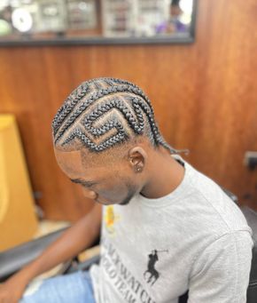 Freestyle Cornrows Braids Men, Freestyle Cornrows, Afro Hair Fade, Neat Braids, Boys Braids, Boy Braid Styles, Cornrows Men, Box Braids Men, Cornrow Braids Men