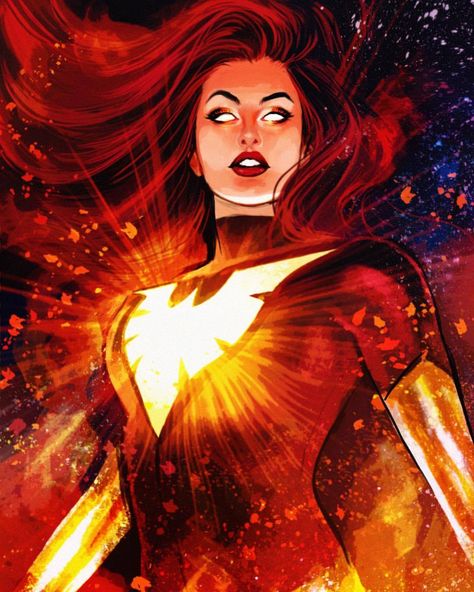 Lucas Werneck Jean Grey Xmen, Phoenix Marvel, Marvel Jean Grey, Jean Grey Phoenix, Phoenix Art, Dark Phoenix, Marvel Comic Character, Uncanny X-men, Marvel Girls