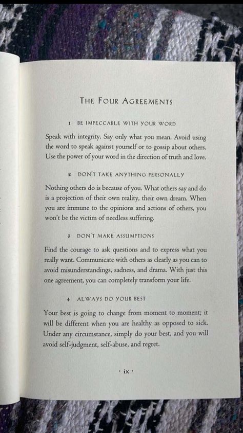 Self Help Book Quotes, Powerful Book Quotes, Books Summary, Powerful Book, Unique Words Definitions, Practicing Self Love, The Four Agreements, Best Quotes From Books, Self Development Books