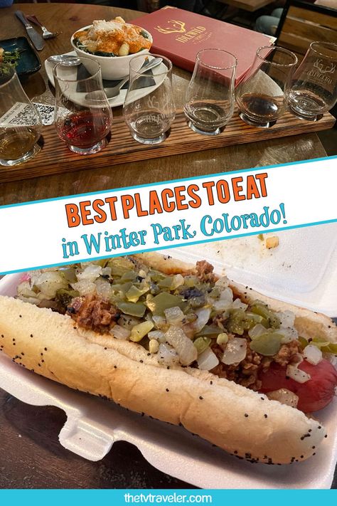 Best Restaurants in Winter Park Colorado | The TV Traveler Small Plates Menu, Colorado Food, Winter Park Colorado, Cozy Breakfast, Park Restaurant, Mushroom And Onions, Hearty Dinner, Vegetarian Options, Winter Park