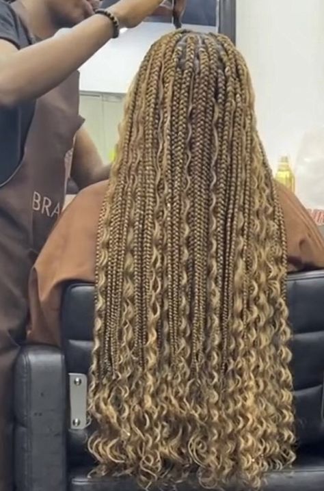 Short Box Braids Hairstyles, Blonde Box Braids, Goddess Braids Hairstyles, Blonde Braids, Box Braids Hairstyles For Black Women, Cute Braided Hairstyles, Braided Cornrow Hairstyles, Cute Box Braids Hairstyles, Protective Hairstyles Braids