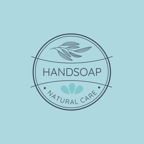 Modern Handmade Organic Soap Logo Soap Logo Ideas, Soap Logo Design, Soap Label Design, Soap Logo, Handmade Anniversary Gifts, Logo Photo, Logo Design Inspiration Branding, Soap Labels, Best Soap