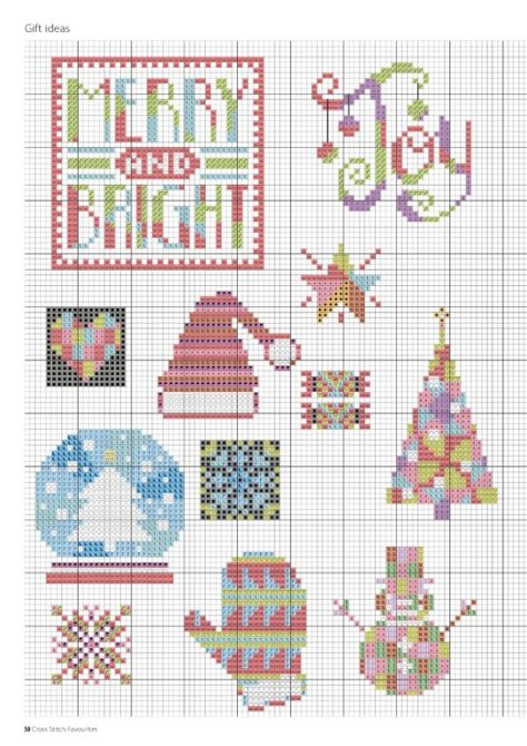 Gallery.ru / Фото #50 - Cross Stitch Favourites - Christmas 2021 - Chispitas Christmas Cross Stitch Gift Tag Patterns, Cross Stitch Candy Cane, Mini Cross Stitch Patterns Christmas Plastic Canvas, Christmas Presents Cross Stitch Patterns, Cross Stitch Merry Christmas Words, Xmas Cross Stitch, Cross Stitch Patterns Christmas, Christmas Cross Stitch, Cross Stitch Designs