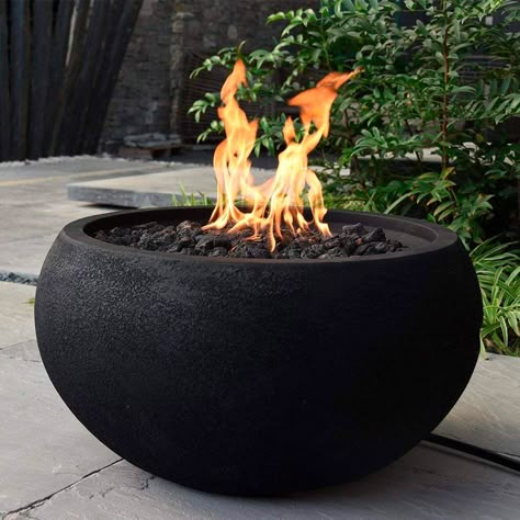 Diy Propane Fire Pit, Portable Propane Fire Pit, Gas Fire Pits, Outdoor Propane Fire Pit, Fire Pit Seating Area, Fire Pits Outdoor, Rustic Fire Pits, Cool Fire Pits, Propane Fire Pit Table