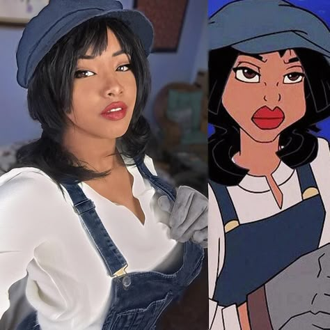 🔧💎Audrey Ramirez from Atlantis💎🔧 * * This movie is definitely one of my favorites as a kid,, it was so underrated though and I can’t lie I… Audrey Ramirez, Kida Disney, Black Cosplayers, Halloween Coustumes, Holloween Costume, Haikou, Disney Cosplay, Halloween Costume Outfits, Fantasias Halloween