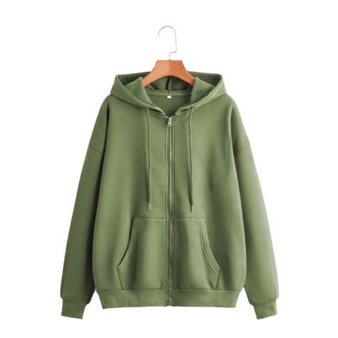 shein army green zip up drawstring thermal lined hoodie [$15] Preppy Clothes Aesthetic, Preppy Clothes, Lined Hoodie, Clothes Aesthetic, Army Green, Green Colors, Zip Ups, For Girls, Green