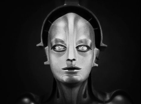 Maria - Metropolis - 1927 | Metropolis robot, Metropolis, Sci fi Metropolis Robot, Metropolis Poster, Metropolis 1927, Art Deco Illustrations, Beauty Killer, Vintage Robots, Fritz Lang, Silent Film Stars, Tv Icon