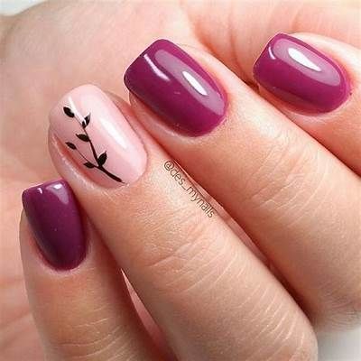 Pin on Recipes Easy Fall Nail Designs, Gel Ideas, Gel Nails Long, Pride Nails Designs, Nails Designs Short, Pride Nails, Nails 2018, Simple Fall Nails, Short Gel Nails