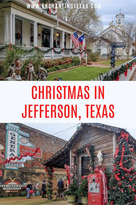 Jefferson Christmas in Jefferson TX | Christmas in East Texas | Christmas in Texas destinations | Texas Christmas Towns | Texas Christmas Vacations | Best Places to Spend Christmas in Texas | Best Things to do in Texas for Christmas | Christmas Things to do in Texas | Texas Christmas Getaways | Best Christmas Lights in Texas | Christmas Destinations in Texas | Where to Go for Christmas in Texas | Texas Christmas Travel | Texas Xmas Destinations | What to do for Christmas in Texas Christmas In Texas, Things To Do For Christmas, Jefferson Texas, Things To Do In Texas, Christmas Towns, Christmas Things To Do, Travel Texas, Big Christmas Tree, Texas Destinations