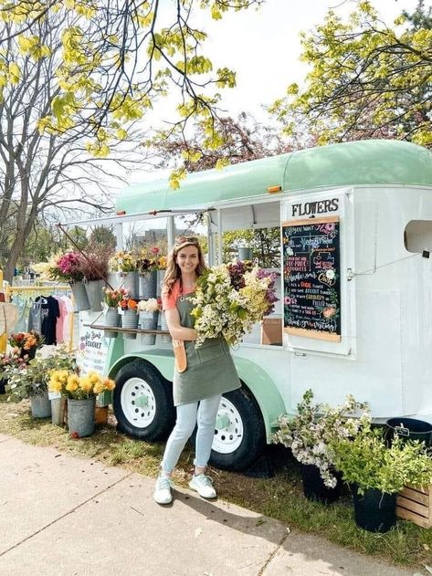 Florist Van, Flower Bar Ideas, Art Flower Wallpaper, Diy Flower Bar, Flower Trucks, Nail Flowers, Dresses Flowers, Nail Flower, Flower Shop Decor