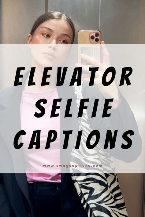 Ready to level up your selfie game? Elevator Selfie Captions are here to add a touch of fun and flair to your lift pics! Whether you're going for chic or cheeky, find your perfect match right here. Rearview Mirror Quotes, Caption For Instagram Pic, Mirror Selfie Quotes, Elevator Selfie, Amazing Selfies, Daniel Handler, Mirror Quotes, Instagram Captions For Selfies, Selfie Quotes