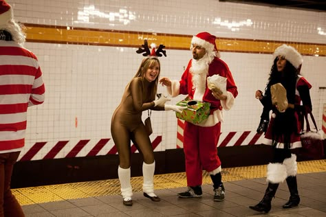 https://flic.kr/p/91MNWU | Guess what's in the box | NYC Santacon December 11, 2010 Santa Con Outfits Nyc, Santacon Outfits, Santa Con Outfits, Santacon Nyc, Outfits Nyc, Christmas Costumes, December 11, The Box, Halloween