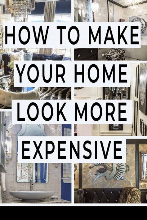 Want to make your house look like a custom home without spending a fortune? Check out these 10 easy ways to make your house look more expensive. #fromhousetohome #homedecorideas #homedecor #houseupgrade #decoratingtips  #decoratingideas Replace Light Fixture, Sewing Room Storage, Interior Decorating Tips, Colorful Outfits, Builder Grade, Bathroom Decor Apartment, Classy Decor, Office Makeover, Expensive Houses