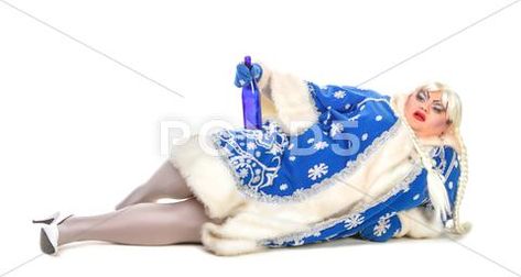 Travesty actor genre depict drunk snow maiden Stock Photos #AD ,#genre#depict#Travesty#actor Snow Maiden, Baby Car Seats, Activities For Kids, White Background, Royalty, Royalty Free, Free Download, Street Style, Stock Photos