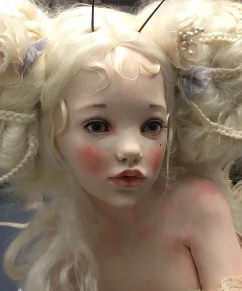 Doll Makeup, 3d Studio, Living Dolls, Art Dolls Handmade, Porcelain Doll, Artist Doll, Doll Parts, 영감을 주는 캐릭터, Pretty Dolls