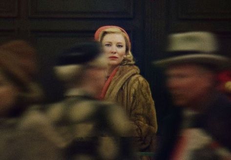 Blonde Hair Red Lipstick, Therese Belivet, The Price Of Salt, Carol Movie, Cate Blanchett Carol, Cinema Shots, Flung Out Of Space, Carol 2015, Todd Haynes