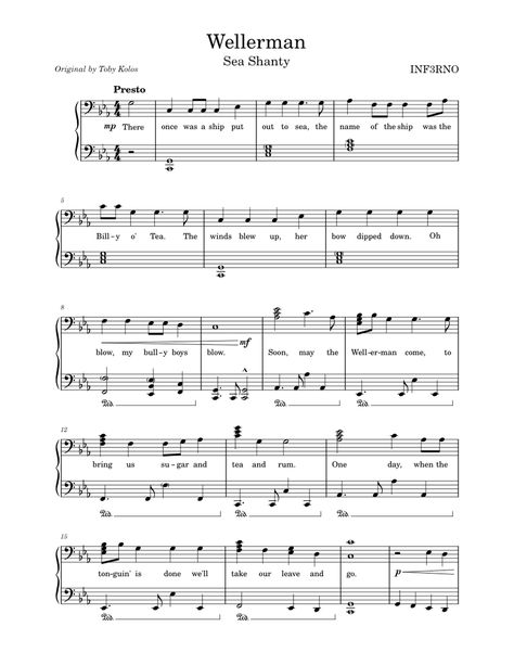 Wellerman (Sea Shanty) Piano Arrangement Cello Sheet Music Popular Songs, Wellerman Piano Letters, The Wellerman Piano, Wellerman (sea Shanty) Song, Minecraft Piano Sheet Music, Wellerman Piano, Piano Songs Chords, Easy Violin Sheet Music, Popular Piano Sheet Music