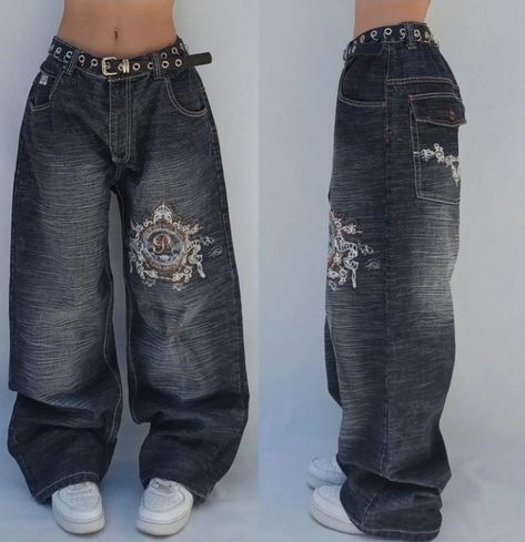 Baggy Outfit Ideas, Cool Pants, Baggy Clothes, Cute Pants, 2000s Fashion Outfits, Estilo Punk, Swaggy Outfits, Really Cute Outfits, 2000s Fashion