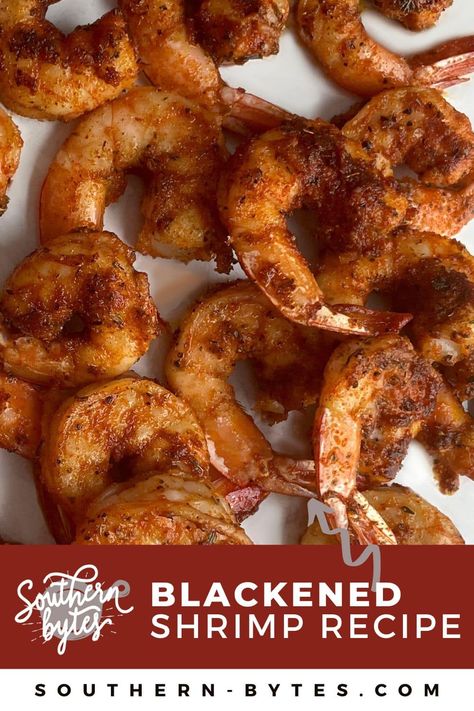 Make the perfect weeknight dinner with my delicious blackened shrimp recipe. With my homemade blackening seasoning, you'll have dinner in 10 minutes. Southern Succotash, Blackening Seasoning, Blackened Shrimp, Sausage Gumbo, Cajun Creole Recipes, Gumbo Recipe, Creole Recipes, Homemade Seasonings, Shrimp Recipe