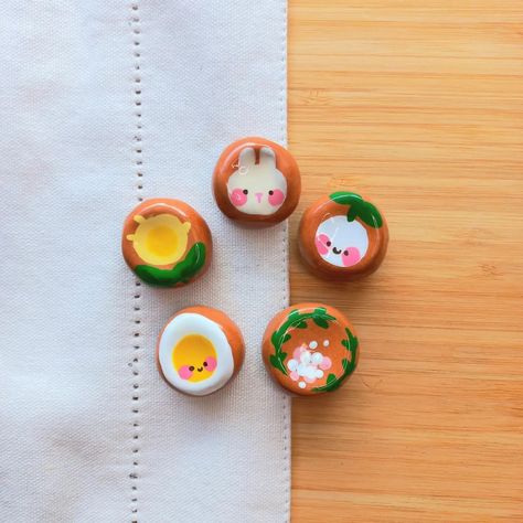 Ceramic Worry Stones, Pocket Friend, Clay Cute, Little Charmers, Clay Clay, Cute Clay, Worry Stones, Clay Ideas, I Understand