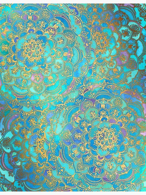 Sapphire & Jade Stained Glass Mandalas by micklyn Painted Glass Art, Mandalas Painting, Shades Of Turquoise, Glass Art Sculpture, Stained Glass Art, Glass Artists, Blue And Gold, Of Wallpaper, Mandala Art