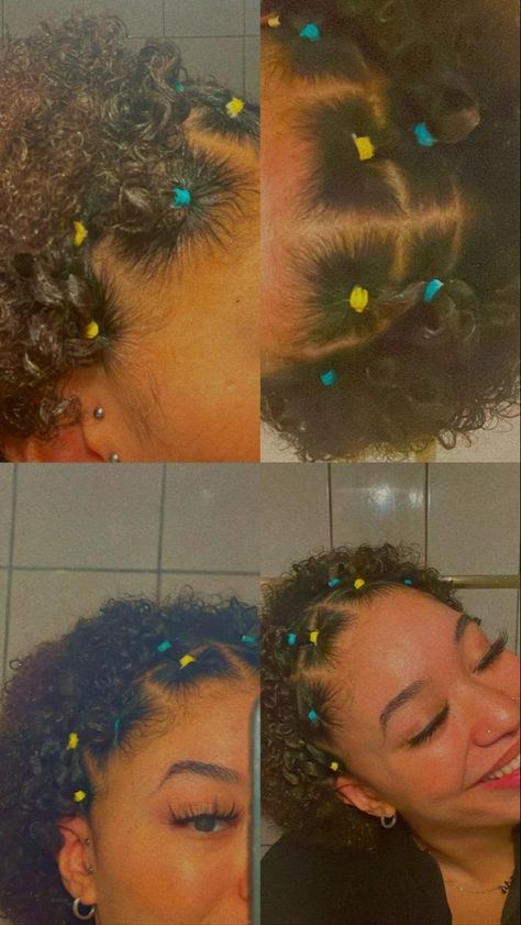 Short Afro Hairstyles With Rubber Bands, Short Natural Hair Rubber Band Styles, Easy Hairstyles For Thick Short Hair, Big Chop Natural Hair 4c Hairstyles, Hairstyles For Really Short 4c Hair, Big Chop Curly Hairstyles, Cute Twa Hairstyles, Big Chop Natural Hairstyles, Hairstyles For Big Chop