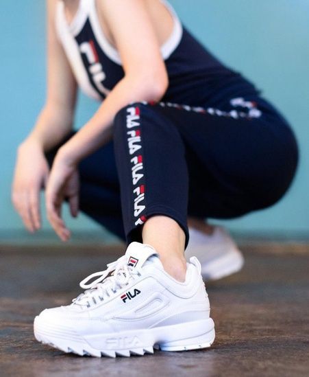 #ShopStyle #shopthelook #SummerStyle #OOTD #fila Fila Shoes, Dad Sneakers, Skate Wear, Urban Wear, Sneakers Outfit, Dream Shoes, White Shoes, Cute Shoes, Trending Shoes