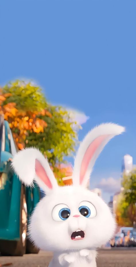 Snowball Secret Life Of Pets Wallpaper, Snowball Rabbit Wallpaper Hd, Snowball Rabbit Wallpaper Aesthetic, Snowball Bunny Wallpaper, Snowball Rabbit Wallpaper, Snowball Wallpaper, Bunny Wallpaper Iphone, Cute Bunny Wallpaper, Rabbit Background