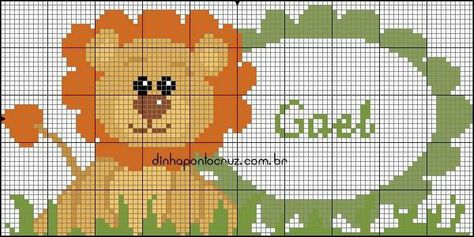 Safari Baby, Baby Family, Lucca, Cross Stitch Patterns, Cross Stitch, Mario Characters, Pattern, Fictional Characters