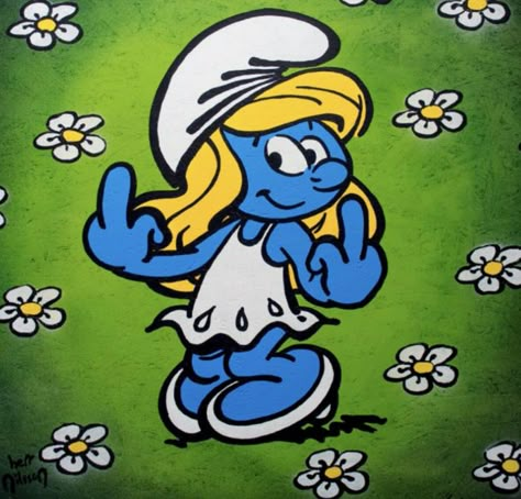 Beerpong Table, Smurfs Fanart, Smurfs Drawing, Smurfs The Lost Village, Smurf Village, Cartoon Graphics, The Smurfs, Cool Drawings, Pop Art