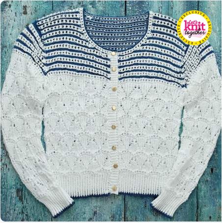 Love this knitting pattern? Get it and hundreds more by joining Let’s Knit Together, a members-only club that places knitters at the heart of its community. Join now and enjoy an exclusive video course for all skill levels, discounts to your favourite stores, and plenty of fun activities! #knitting #knit #pattern #crafts #handmade #diy #design #art #artist #clothing Cardigan Knitting Patterns, Artist Clothing, Boat Pattern, Knitting Sweater, Video Course, Crafts Handmade, Knitting Ideas, Knitting Inspiration, Knitting Patterns Free