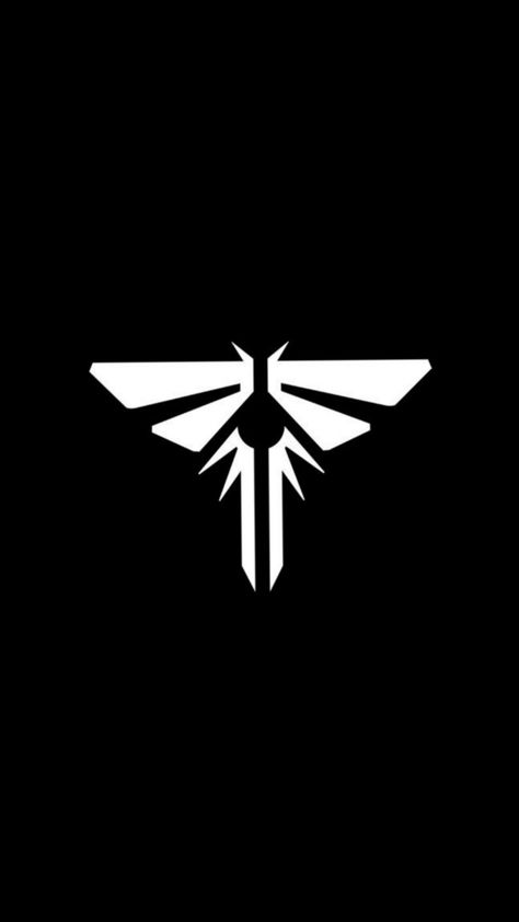 Fireflies Logo Last Of Us, The Last Of Us Wallpapers Fireflies, Fireflies Last Of Us, Tlou Firefly Wallpaper, The Fireflies The Last Of Us, Firefly Logo The Last Of Us, The Last Of Us Line Art, Bray Wyatt Firefly Logo, The Last Of Us Firefly Symbol