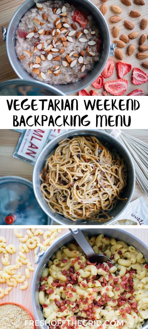 Best Backpacking Food, Vegetarian Camping, Healthy Camping Food, Camping Menu, Best Camping Meals, Road Trip Food, Camping Dinners, Hiking Food, Meals Healthy