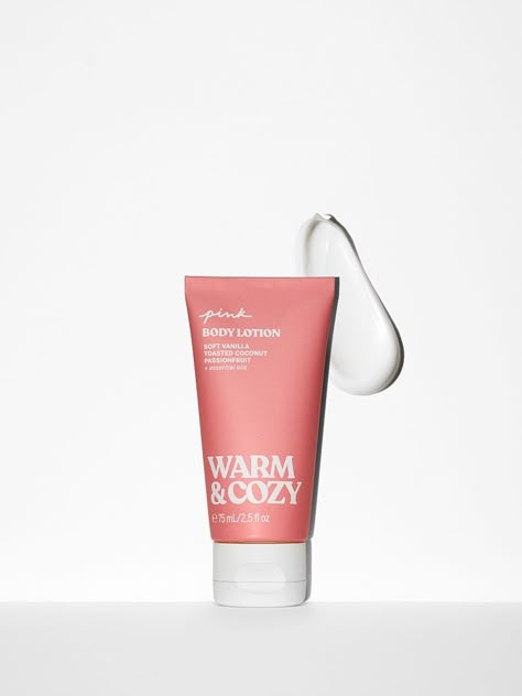 Warm & Cozy Mini Body Lotion - Beauty - PINK Mini Body Lotion, Eos Lotion, Mini Lotion, Perfume And Lotion, Cheer Bag, Popular Scents, Light Pink Tops, Stuff For School, My Backpack