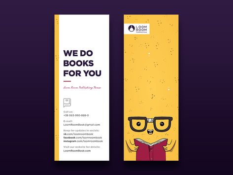 Bookmark Business Card Ideas, Bookmark Design Aesthetic, Bookmark Graphic Design, Bookmark Design Graphics, Creative Bookmarks Design, Book Mark Design, Uniqlo Logo, Bookmark Design Ideas, Bookmarks Design