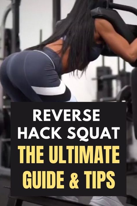 A reverse hack squat is a leg exercise that works your glutes and hamstrings. It is an ideal leg work out if you’re looking to have very strong and well-developed legs. To perform this workout, you will need a hack squat machine or the smith machine. But unlike the front squat, you will be facing the weights and rest your chest against the pads. This exercise also lets you target some leg muscles such as the quads, glutes, and hamstrings. Hack Squat Machine Foot Placement, Reverse Hack Squat, Hack Squat Machine, Hack Squat, Good Mornings Exercise, Leg Exercise, Lower Body Muscles, Squat Machine, Fat Burning Tips