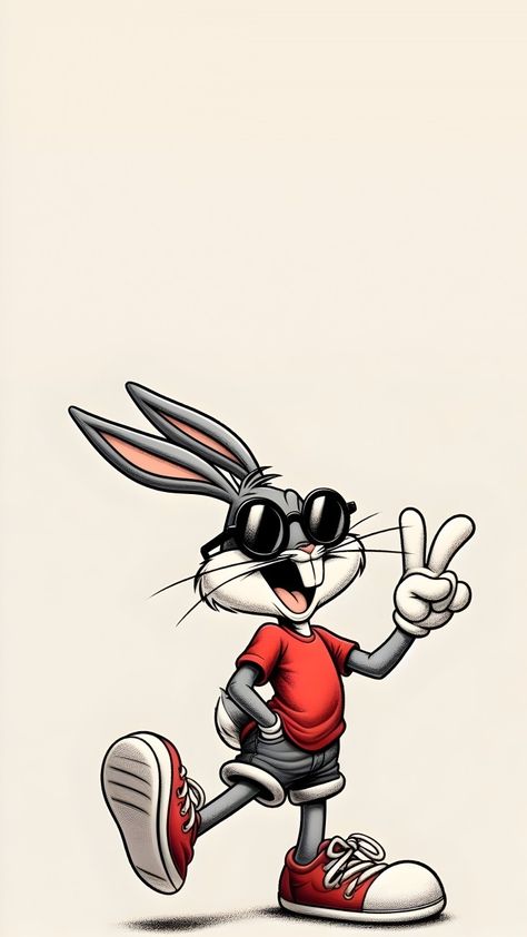 Images Pop Art, Looney Tunes Wallpaper, Bunny Wallpaper, Swag Cartoon, Cartoon Character Pictures, Wallpaper Animes, Art Gallery Wallpaper, Cool Wallpapers Cartoon, Pinturas Disney