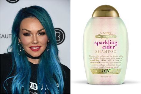 Kandee Johnson Partners With OGX Beauty for a Holiday Hair Collection | Allure Kandee Johnson, Ciaran Hinds, Sparkling Cider, Holiday Hair, Holiday Hairstyles, Hair Collection, A Holiday, Holiday Collection, Cider