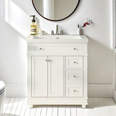 White sink kitchen