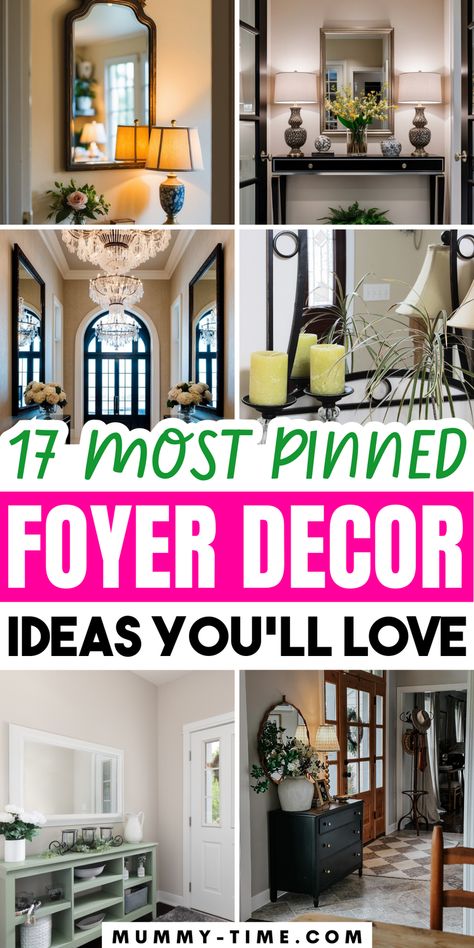 🛋️ Looking for ways to enhance your foyer? Dive into our article filled with unique decorating ideas that make every entrance memorable. From practical to luxurious, find the perfect setup. 🔑 Save this pin to easily access our tips and transform your space! Landing Wall Decor Ideas, Ledge Above Front Door Entryway Decorating Ideas, British Colonial Entryway, Small Foyer Ideas Entryway Modern, Landing Wall Decor, Entryway Ideas With Stairs Entry Foyer, Foyer Ideas Entryway Modern, Small Foyer Ideas Entryway, Foyer Decorating Ideas