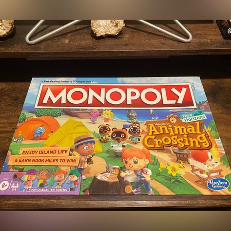 Animal Crossing New Horizons Monopoly Animal Crossing Amiibo, My Future Life, Future Life, Monopoly, One Time, Animal Crossing, My Future, Dream Life, Like New