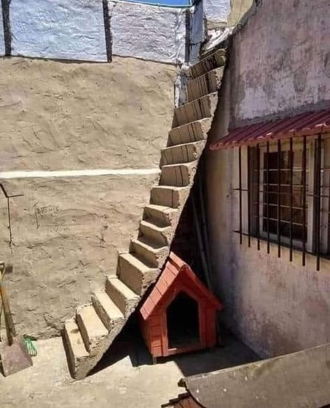 Types Of Stairs, Construction Fails, Architectural Engineering, Design Fails, Stairway To Heaven, House Elevation, Staircase Design, Stairs Design, Construction Site