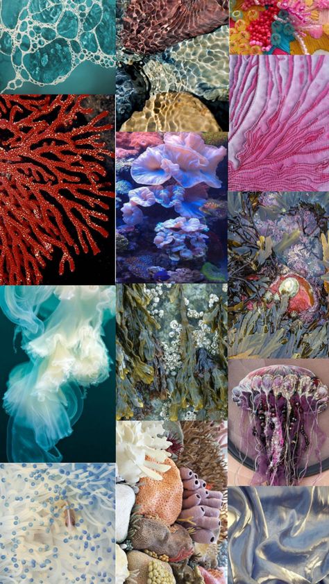 Under The Sea, The Sea, Mood Board