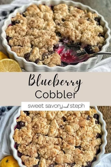 Healthy Blueberry Cobbler, Blueberry Crisp Recipe, Blueberry Cobbler Recipes, Crisp Desserts, Blueberry Crisp, Chocolate Pancakes, Blueberry Crumble, Blueberry Cobbler, Rhubarb Recipes