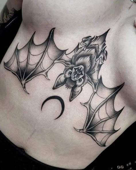 Chest Tattoo Bat, Bats Tattoo, Tattoo Artist Tattoo, Black Peony, Bat Tattoo, Artist Tattoo, Facebook Black, Inspiration Tattoo, Tattoo Cover Up