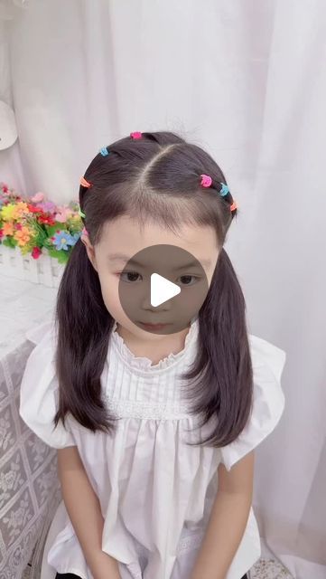 Unicorn Salon 🦄 on Instagram: "A lovely hairstyle idea for a small girl that’s both cute and charming, perfect for any occasion! It’s simple yet elegant, adding a touch of sweetness to her look while being easy enough for parents to recreate. This adorable style is sure to bring out her playful and cheerful spirit, making her feel confident and special all day long." Small Girl Hairstyles, Adorable Style, Hairstyle Idea, Small Girl, Feel Confident, Girl Hairstyles, Instagram A, Hairstyles, Bring It On