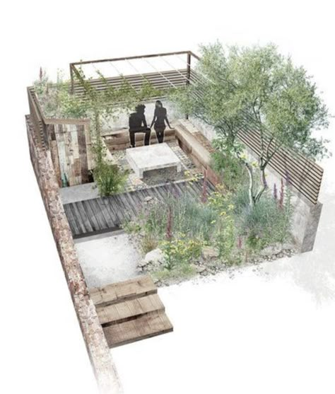 Treehouse Design, Greek Garden, Steve Williams, Tree House Designs, Blue Forest, Family Garden, Mediterranean Garden, Rose Cottage, Community Gardening