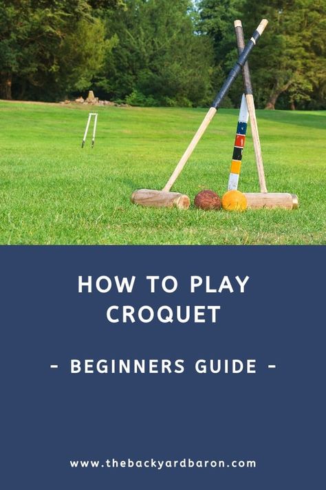 Learn how to play croquet for beginners with our guide to the rules and setup of this entertaining lawn game. How To Play Cricket, How To Play Croquet, Croquet Game Lawn, Croquet Rules, Croquet Lawn, Croquet Party, Superhero Camp, Happy 42nd Birthday, Summer Backyard Parties