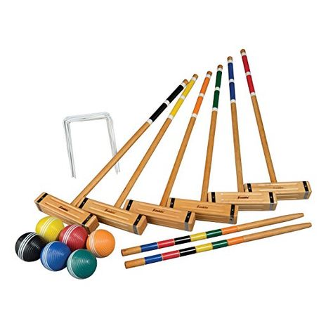 Sports Backyard, Croquet Set, Wood Stake, Lawn Games, Backyard Games, Classic Outdoor, Sports Toys, Outdoor Lawn, Summertime Fun